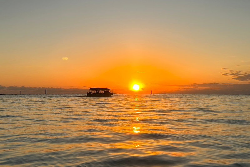 幻想的なサンセット